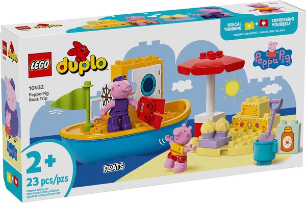 LEGO DUPLO - Aventure de Peppa Pig en Bateau - 10432