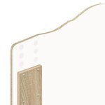 vidaXL Tête de lit Chêne Sonoma 90 cm Bois d'ingénierie
