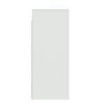 vidaXL Armoire murale Blanc 80x33x80 cm Bois d'ingénierie