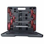 Ks tools ensemble de clés allen à manche en t 9 pièces t10 - t50
