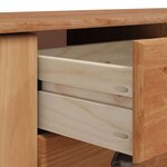 vidaXL Buffet ASKIM Marron 133 5 x 40 x 79 cm Bois massif en pin