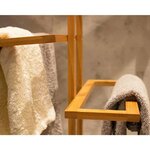 Bathroom Solutions Porte-serviettes Bambou 38x32 5x70 cm