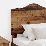 vidaXL Tête de lit Bois Ancien 100 cm Bois d'ingénierie