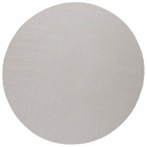 vidaXL Tapis de surface Rond HUARTE Crème Ø 200 CM Polyester