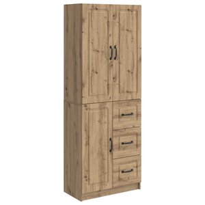 vidaXL Ensemble de Meubles 2 Pièces Chêne artisanal Bois d'ingénierie