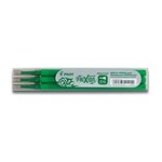 Set de 3 Recharges friXion Point (BLS-FRP5) Pointe Aiguille Fine Vert PILOT