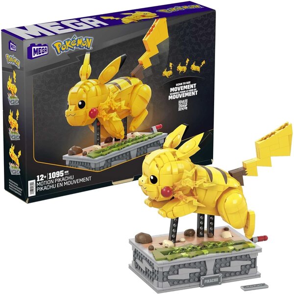 Mattel HGC23 - Mega Pokémon - Figurine action Pikachu 30 cm