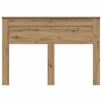 vidaXL Tête de lit Chêne artisanal 150 cm Bois d'ingénierie