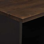 vidaXL Unites TV avec tiroir Noyer 100 x 33 x 46 cm Bois d'ingénierie