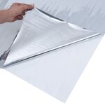 vidaXL Film solaire à effet réfléchissant statique argenté 45x500 cm
