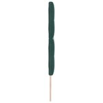 vidaXL Tête de lit avec des lumières à LED Réglable Vert 90 cm Velours