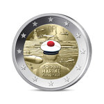 2 euros commémorative France 2026 - Marine Nationale en coffret BE.