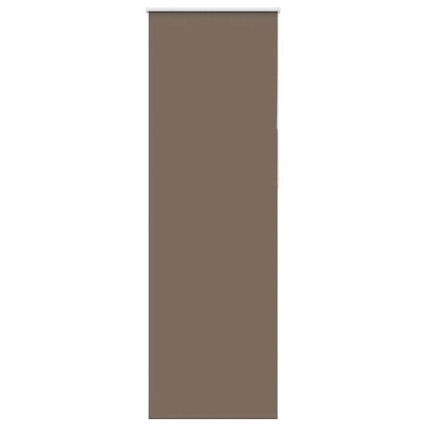 vidaXL Store enrouleur occultant café 65x210cm largeur du tissu 60 7cm