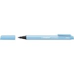 Stylo feutre pointMax pointe moyenne 0.8mm bleu azur x 10 STABILO