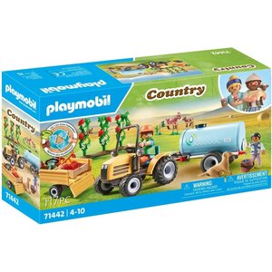 PLAYMOBIL 71442 - Fermier avec Tracteur et citerne - Country