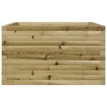 vidaXL Jardinière 80x80x45 5 cm bois de pin imprégné
