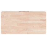 vidaXL Établi 100x60x(73-99 5) cm bois de chêne massif rectangulaire