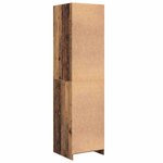vidaXL Armoire avec étagère Bois ancien Bois d'ingénierie