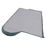 Outwell Sac de couchage Campion Lux fermeture éclair gauche sarcelle