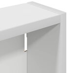vidaXL Armoire murale de salle de bain Blanc 40 x 10 x 50 cm