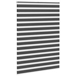 vidaXL Store zèbre noir 160x200 cm largeur du tissu 155 9 cm polyester