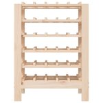 vidaXL Casier à vin 61 5x30x82 cm Bois de pin massif