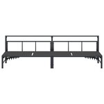 vidaXL Transat Noir 200 x 62 x 59 5 cm Textilène