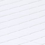 vidaXL Matelas en mousse moyennement doux 180x200 cm