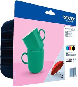 Brother cartouche lc-227xl - noir  magenta  cyan  jaune - xl