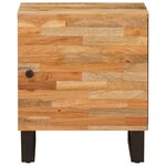 vidaXL Cabinet de chevet 2 Pièces Marron 40 x 33 x 46 cm