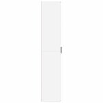 vidaXL Buffet haut blanc 60x35x180 cm bois d’ingénierie