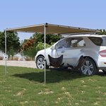 vidaXL Auvent de camping-car et caravane 2 4x3x2 15 m Beige