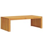 vidaXL Table basse Marron 110 x 55 x 35 cm Bois d'acacia massif