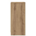 vidaXL Table de chevet avec tiroir Chêne artisanal 40 x 30 x 467 cm