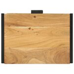 vidaXL Highboard 50x35x75 cm en bois massif d'acacia
