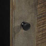 vidaXL Armoire de salle de bain murale 38x33x48cm bois massif manguier