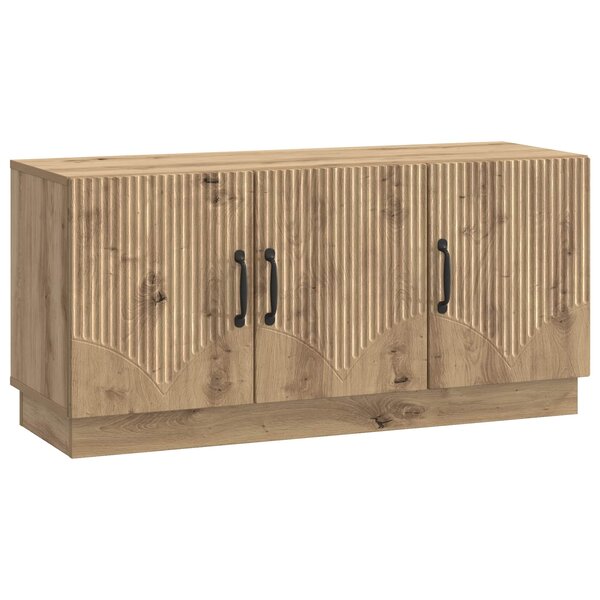 vidaXL Meuble TV Chêne artisanal 99 x 34 5 x 47 cm Bois d'ingénierie