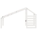 vidaXL Toit de lit pour enfants blanc 188x97x113 cm bois de pin massif