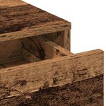 vidaXL Coiffeuse Bois Ancien 50 x 41 x 140 cm Bois d'ingénierie