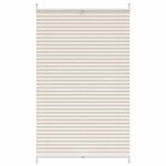 vidaXL Store plissé 70x125 cm Crème