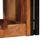 vidaXL Étagère à vin Marron 100 x 45 x 33 cm Bois d'Acacia Massif