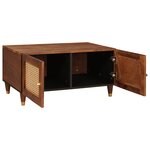 vidaXL Tables basses Marron 80 x 50 x 40 cm