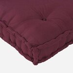 vidaXL Coussin de canapé sur palette 2 Pièces Marron tissu