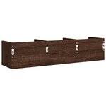 vidaXL Armoire murale chêne marron 75x18x16 5 cm bois d'ingénierie