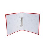 Classeur Rembordé Prolypropylène 2 Anneaux 30mm - A5 - Rouge - X 20 - Exacompta