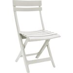 Chaise Miami pliante blanc