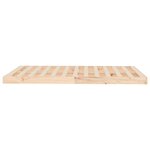 vidaXL Cadre de lit sans matelas 120x190 cm bois de pin massif