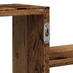 vidaXL Étagère murale vieux bois 104x15x49 cm bois d'ingénierie