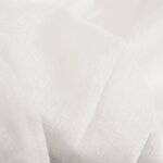 Voilage 100% coton - Blanc - 105x250 cm