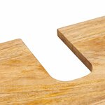 vidaXL Ensembles de salle de bain 2 Pièces Marron Bois de mangue massif